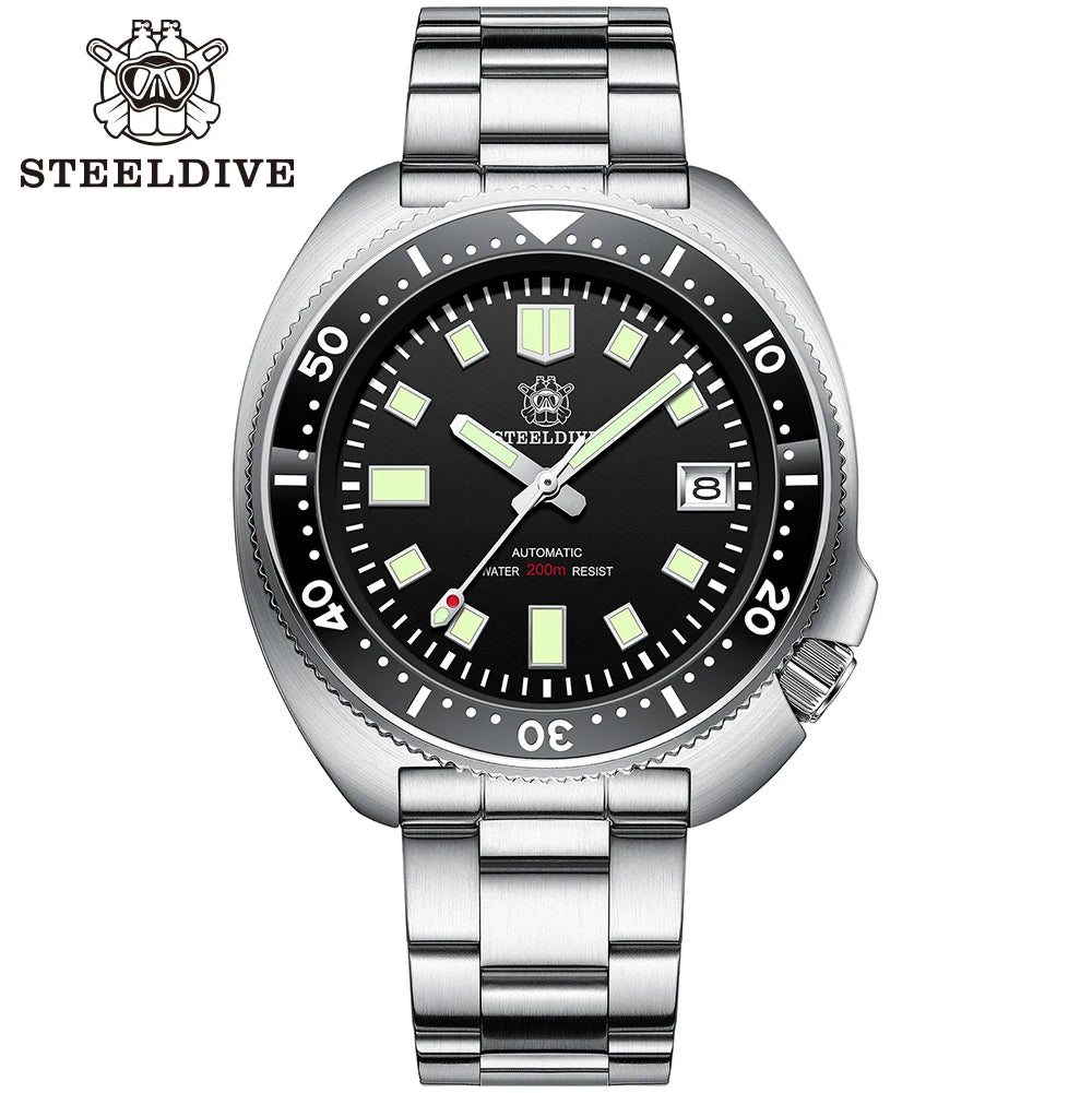 2020 New Arrival SD1970 Steeldive Brand Mens Automatic Watch NH35 Dive Watch