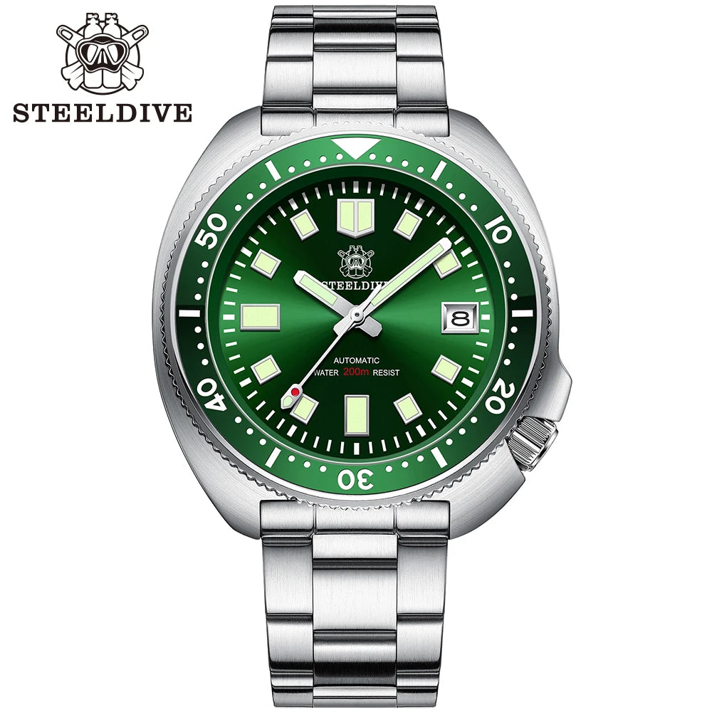 2020 New Arrival SD1970 Steeldive Brand Mens Automatic Watch NH35 Dive Watch