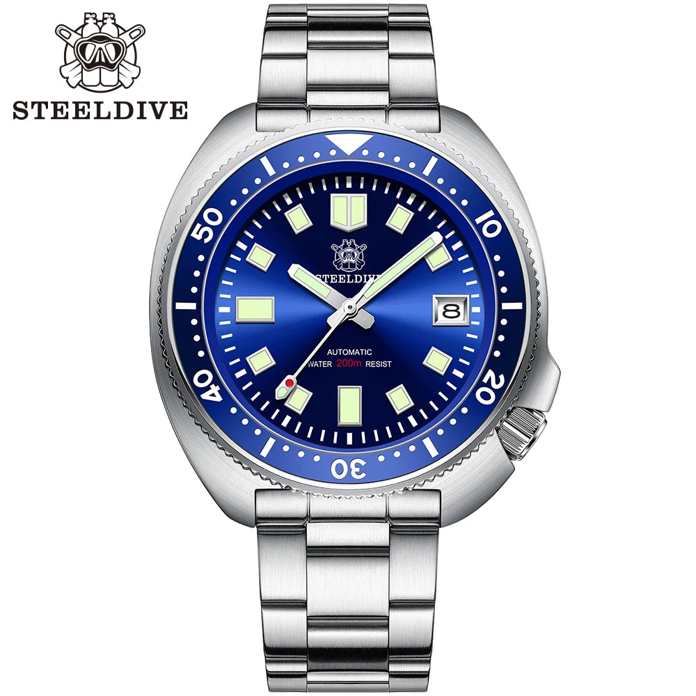 2020 New Arrival SD1970 Steeldive Brand Mens Automatic Watch NH35 Dive Watch